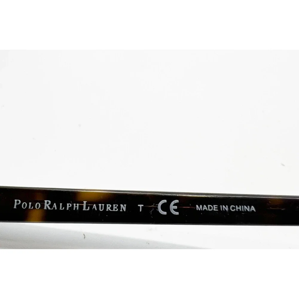 Polo Ralph Lauren Eyeglasses Frames Brown Tortoise Rectangular 52-18-140 1020